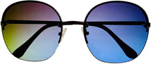 Load image into Gallery viewer, Isaac Mizrahi Womens Silver Round Rimless Sunglass IM31265 SI Isaac Mizrahi