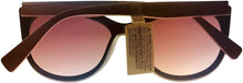 Load image into Gallery viewer, Esprit Womens Brown Plastic Cateye Sunglass ET39074. 535 Esprit