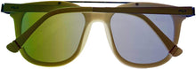 Load image into Gallery viewer, Fila Mens White Blue Single Top Bar Soft Square Sunglass SF9335 06VC Fila