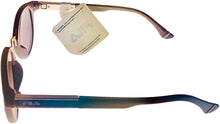 Load image into Gallery viewer, Fila Mens Plastic Soft Square Brown Gold Sunglass, Brown Gradient Lens SF9280 Z94