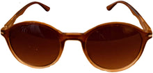 Load image into Gallery viewer, Esprit Womens Brown Fade Round Plastic Sunglass ET39124 535 Esprit