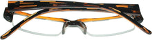 Load image into Gallery viewer, Electric Mens Eyewear Frame Matrix Brown Plastic Rectangle Resistor EV00900700 Electric