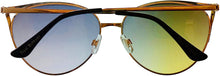 Load image into Gallery viewer, Isaac Mizrahi Womens Black Tear Drop Metal Sunglass IM31256 BK Isaac Mizrahi