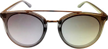 Load image into Gallery viewer, Esprit Grey Fade Plastic Round Plastic Sunglass, Smoke Gradient Lens, ET39101 505