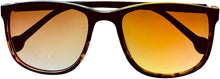 Load image into Gallery viewer, Converse Mens Square Plastic Black Tortoise Sunglass, Gradient Lens H012 Converse