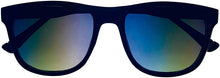 Load image into Gallery viewer, Fila Mens Black Blue Soft Square Sunglass SF9287. 0Z42