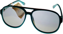 Load image into Gallery viewer, Fila Mens Plastic Matt Green Rectangle Aviator Sunglass, Flash Lens SF9339 B56G Fila