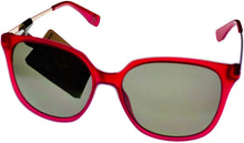 Load image into Gallery viewer, Converse Mens Pink Plastic Soft Square Sunglass, Smoke Lens H113 Converse
