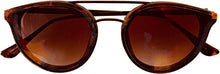 Load image into Gallery viewer, Isaac Mizrahi Womens Tortoise Round Plastic Sunglass IM31261 TT Isaac Mizrahi