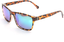 Load image into Gallery viewer, Converse Matte Tortoise Mens Sunglass Rectangle Plastic, Blue Lens H056