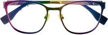 Load image into Gallery viewer, Converse Womens Soft Square Metal Eyewear Frame A221 52mm Pink Silver Converse