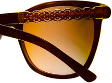 Load image into Gallery viewer, Sunglasses Chopard SCH 207 S Horn Dark Red 0Va9 Chopard