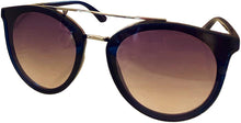 Load image into Gallery viewer, Esprit Womens Blue Round Plastic Sunglass, Blue Beige Lens ET39102 543