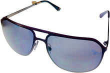 Load image into Gallery viewer, Fila Mens Dark Gunmetal Square Aviator Sunglass SF9946 597X, Medium Fila