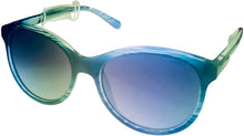 Load image into Gallery viewer, Esprit Womens Violet Plastic Cateye Sunglass, Gradient Lens ET39087 577