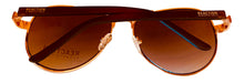 Load image into Gallery viewer, Kenneth Cole Reaction Mens Sunglass Gold Metal Aviator, Gradient Lens KC1302 28F