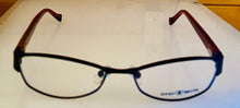 Load image into Gallery viewer, Lucky Brand Womens Ophthalmic Eyeglass Soft Rectangle Black Metal Delilah 52mm
