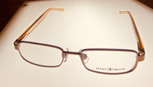 Load image into Gallery viewer, Lucky Brand Mens Ophthalmic Eyeglass Rectangle Brown Metal Zipper 47mm