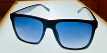 Load image into Gallery viewer, Kenneth Cole Reaction Mens Matte Black Square Plastic Sunglass KC1417. 2B