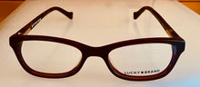 Load image into Gallery viewer, Lucky Brand Women's Eyeglass Rectangle Brown Plastic D706 46mm