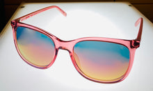 Load image into Gallery viewer, Fila Mens Crystal Pink Plastic Sunglass, Pink Flash Lens SF9485