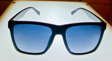 Load image into Gallery viewer, Kenneth Cole Reaction Mens Matte Black Square Plastic Sunglass KC1417. 2B