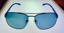 Load image into Gallery viewer, Fila Matte Brown Mens Metal Aviator Sunglass, Polarized Smoke Lens SF8493. 627P