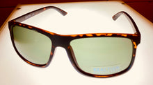 Load image into Gallery viewer, Kenneth Cole Reaction Mens Matte Tortoise Rectangle Plastic Sunglass KC1416. 52N