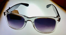 Load image into Gallery viewer, Lucky Brand Mens Clear Plastic Square Sunglass, Gradient Lens Campbell