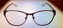 Load image into Gallery viewer, Jones New York Brown Unisex Metal Soft Cat Eye Eyewear Frame, J488. 55mm