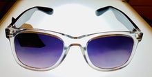 Load image into Gallery viewer, Lucky Brand Mens Clear Plastic Square Sunglass, Gradient Lens Campbell
