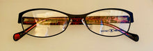 Load image into Gallery viewer, Lucky Brand Womens Ophthalmic Eyeglass Soft Rectangle Black Metal Delilah 52mm