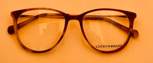 Load image into Gallery viewer, Lucky Brand Mens Soft Square Brown Plastic Frame. D213 Brown 53mm
