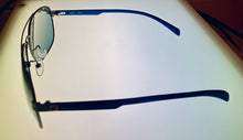 Load image into Gallery viewer, Fila Matte Brown Mens Metal Aviator Sunglass, Polarized Smoke Lens SF8493. 627P
