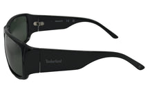 Load image into Gallery viewer, Timberland Mens Matte Black Plastic Rectangle Wrap Sunglass, TB7292. 1N
