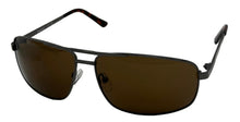 Load image into Gallery viewer, Timberland Sunglass Mens Gun/Metal Rectangle Aviator Brown Lens TB7208 8E
