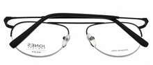 Load image into Gallery viewer, Jones New York Mens Matte Black Rimless Metal Eyewear Aviator Frame. J359. 53mm
