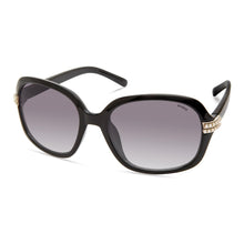 Load image into Gallery viewer, Guess Sunglass Womens Black Overside Rectangle Plastic, Gradient Lens GF0405. 1B
