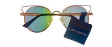 Load image into Gallery viewer, Lucky Brand Women's Kelsey Soft Round Sunglasses, Black, Medium

