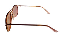 Load image into Gallery viewer, Kenneth Cole Reaction Mens Rose Gold Front Mount Aviator Sunglass KC1354. 28T
