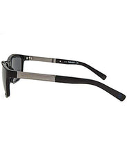Load image into Gallery viewer, Timberland Mens Sunglass Shiny Black Rectangle, Plastic Wrap TB7143 1A
