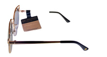 Load image into Gallery viewer, Lucky Brand Women's Kelsey Soft Round Sunglasses, Black, Medium
