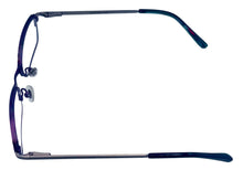 Load image into Gallery viewer, Jones New York Womens Metal Soft Rectangle Eyewear Frame, J468 Purple 50mm
