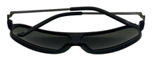 Load image into Gallery viewer, Timberland Matte Black Mens Plastic Square Aviator Sunglass Smoke Lens TB7291 2N
