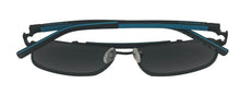 Load image into Gallery viewer, Share Converse Mens Black Metal Square Aviator Sunglass, Smoke Lens SCO 229. 531
