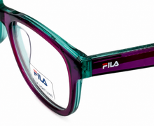 Load image into Gallery viewer, Fila Big Kids Purple Soft Square Plastic Eyewear Frame VF9457 48mm
