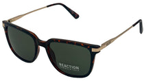 Load image into Gallery viewer, Kenneth Cole Reaction Mens Shiny Tortoise Plastic Sunglass, KC1400 52N
