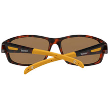 Load image into Gallery viewer, Timberland Sunglass Mens Matte Tortoise Plastic Wrap, Brown Lens TB7189. 49E
