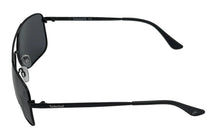 Load image into Gallery viewer, Timberland Sunglass Mens Black Metal Rectangle Aviator, Polarized Lens TB7202 2A
