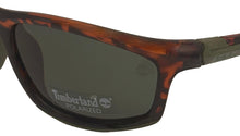 Load image into Gallery viewer, Timberland Mens Rectangle Matte Dark Havana Plastic Sunglass, TB7149 52R
